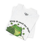 Stop & Smell the Hops Frog T-Shirt | Beer Brewing Graphic Tee