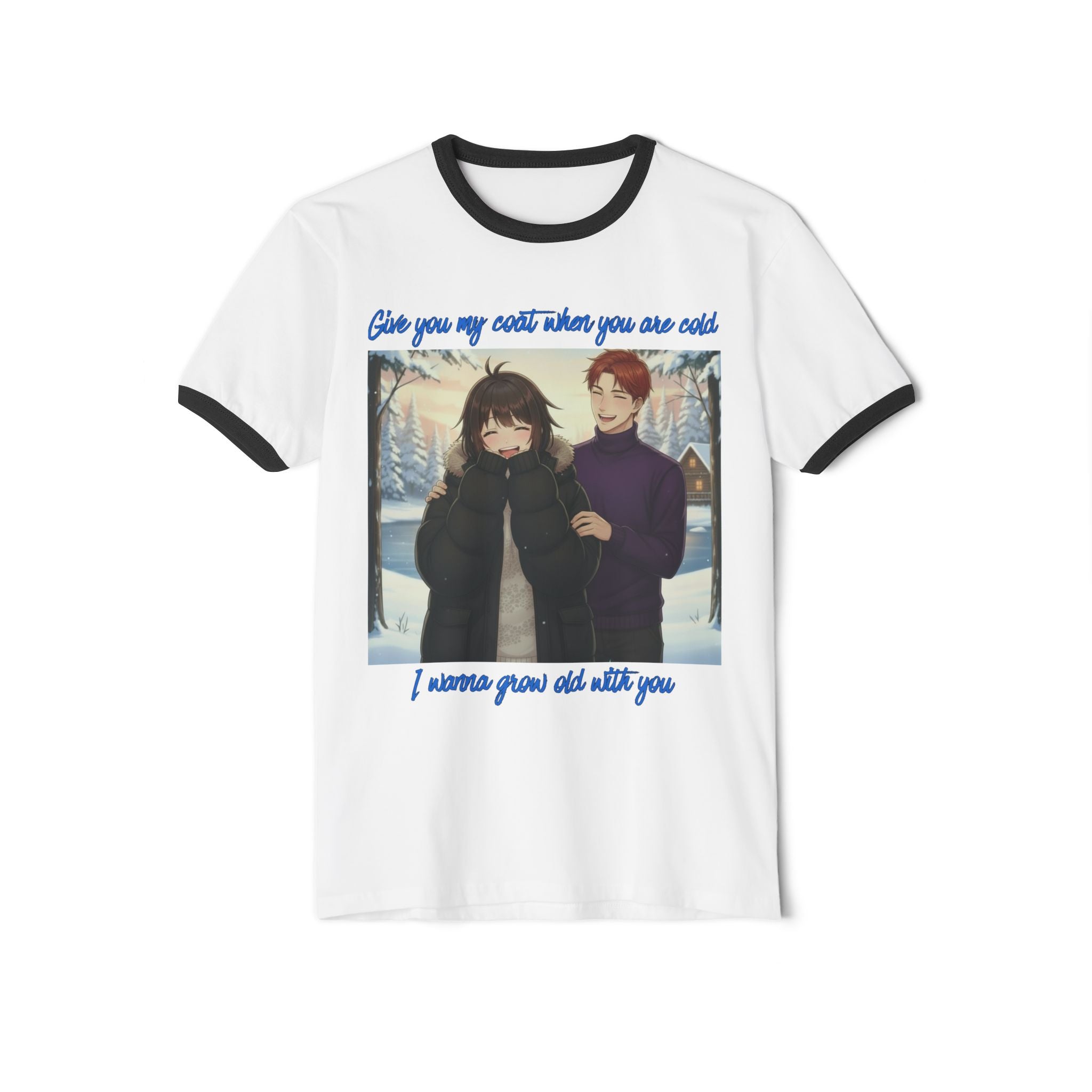 Give You My Coat When You Are Cold T-Shirt | I Wanna Grow Old With You | Wedding Singer