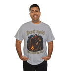 Viking Campfire T-Shirt — "Beast mode? Don’t make me laugh" Graphic Tee