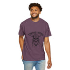 Viking Mode Skull Viking T-shirt | Norse Helmet Skull Graphic Tee