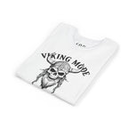 Viking Mode Youth T‑Shirt — Skull Horned Helmet Graphic Tee for Kids