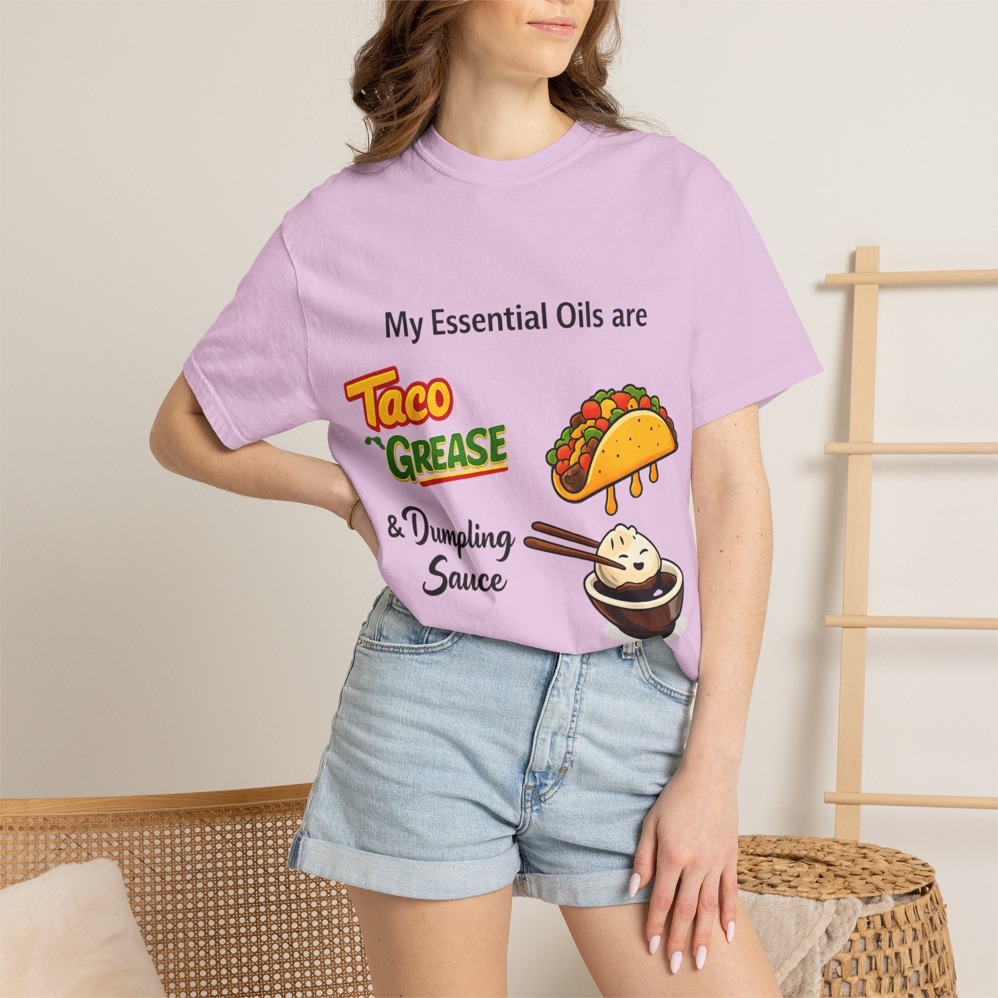 Taco & Dumpling Sauce T-shirt | Funny Food Pun Tee