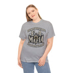 T-Shirt — "E-4 Mafia" Graphic Tee: "When You Want It Done, But You Don’t Care How" Vintage-Style Food Humor