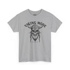 Viking Mode Skull Viking T-shirt | Norse Helmet Skull Graphic Tee