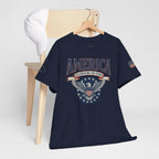 America Patriotic T‑Shirt – "America Celebrating 250 Years" Eagle Emblem
