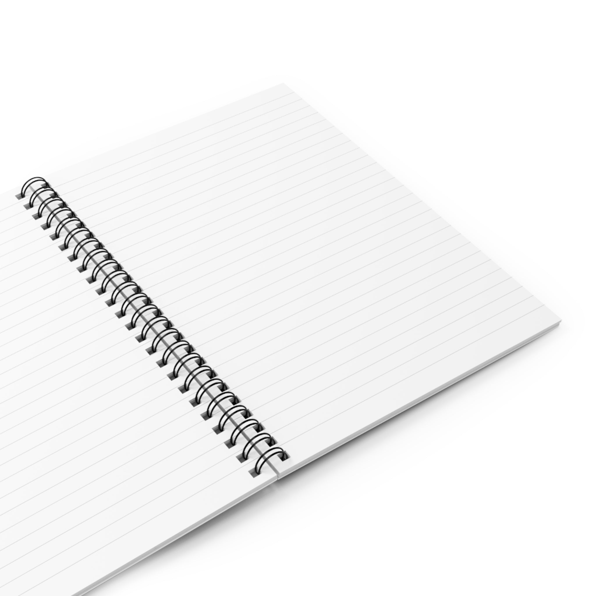 Viking Mode Skull Helmet Spiral Notebook | Ruled Journal