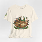 D&D Party at Tavern Table T-Shirt | St. Patrick's Day - Fantasy RPG Dice Roleplay Tee