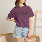 When I Want Your Opinion I'll Ask Your Wife T-shirt | Funny Quote Tee