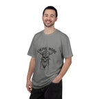 Viking Mode Skull Viking T-shirt | Norse Helmet Skull Graphic Tee