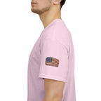 1776 American Flag Tee — "Home of the Free, Because of the Brave" Patriotic T-Shirt