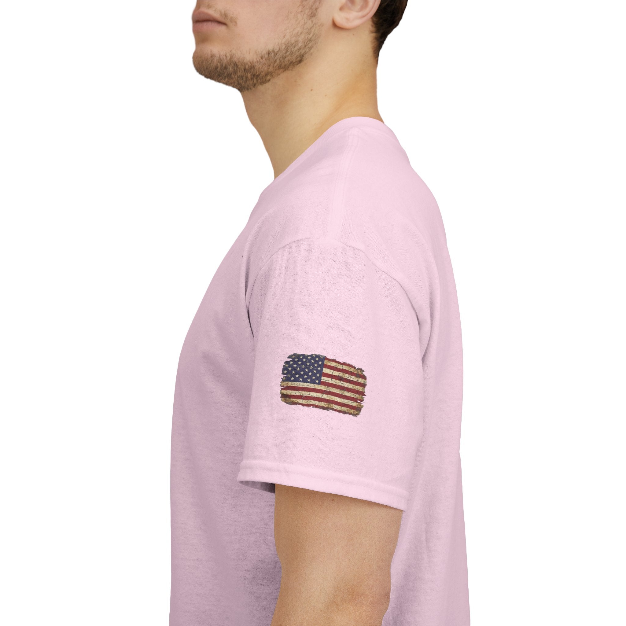 1776 American Flag Tee — "Home of the Free, Because of the Brave" Patriotic T-Shirt