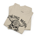 Viking Mode Skull Viking T-shirt | Norse Helmet Skull Graphic Tee
