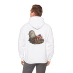 Mushroom Skull Hoodie — Gothic Mushroom Graveyard RIP Pullover