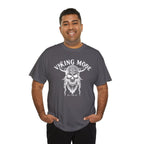 Viking Mode Skull Viking T-shirt | Norse Helmet Skull Graphic Tee