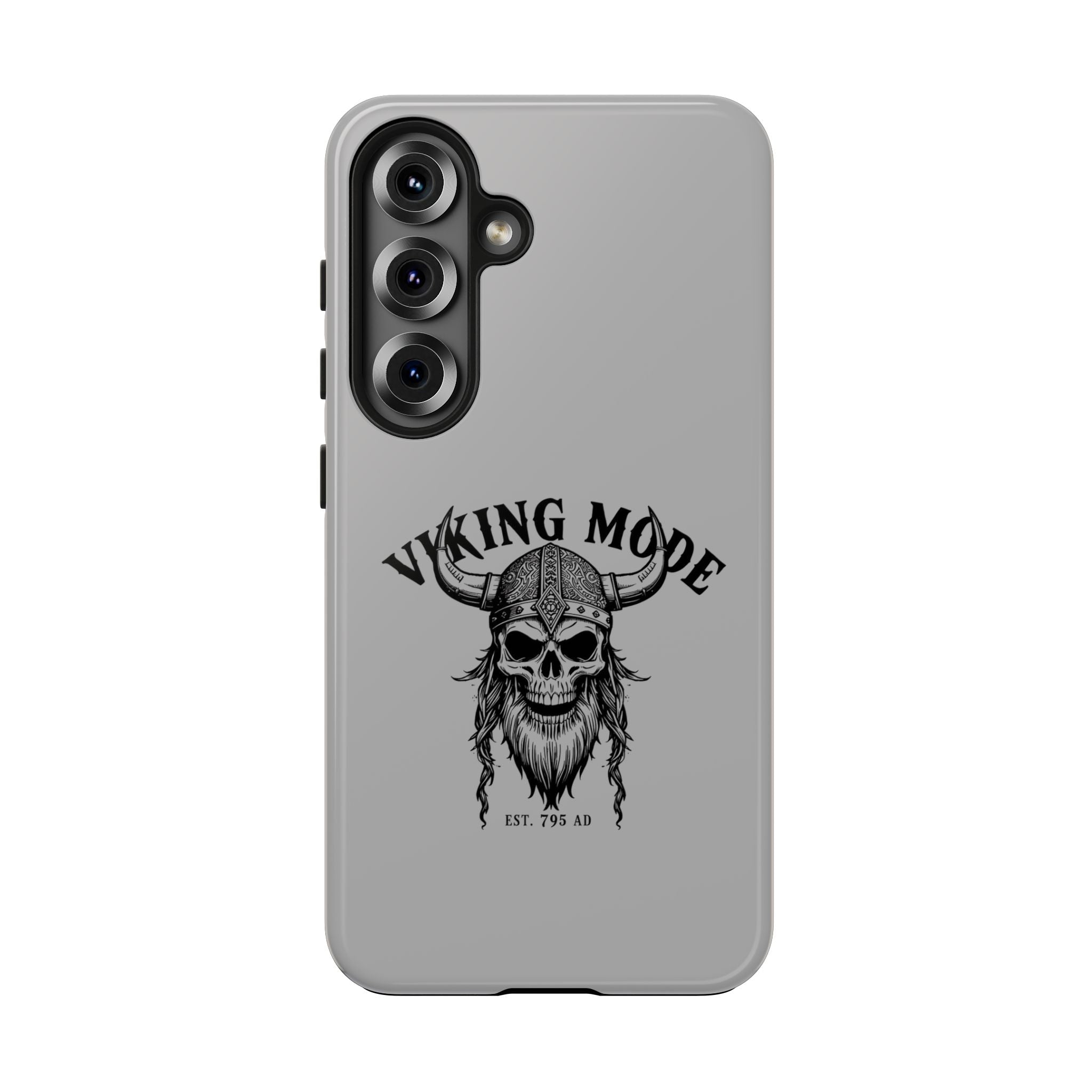Viking Mode Skull Helmet phone case | Nordic warrior, est. 795 AD