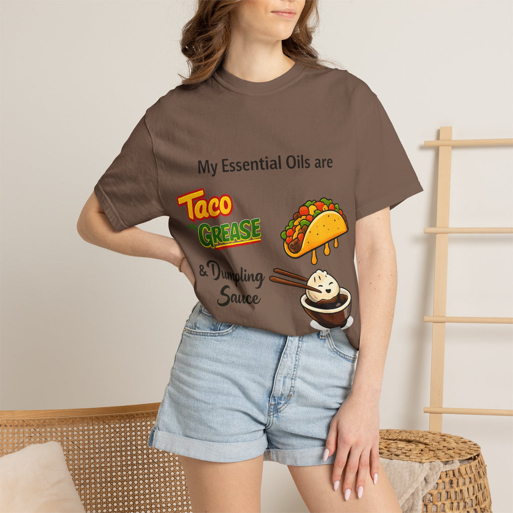 Taco & Dumpling Sauce T-shirt | Funny Food Pun Tee