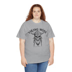Viking Mode Skull Viking T-shirt | Norse Helmet Skull Graphic Tee