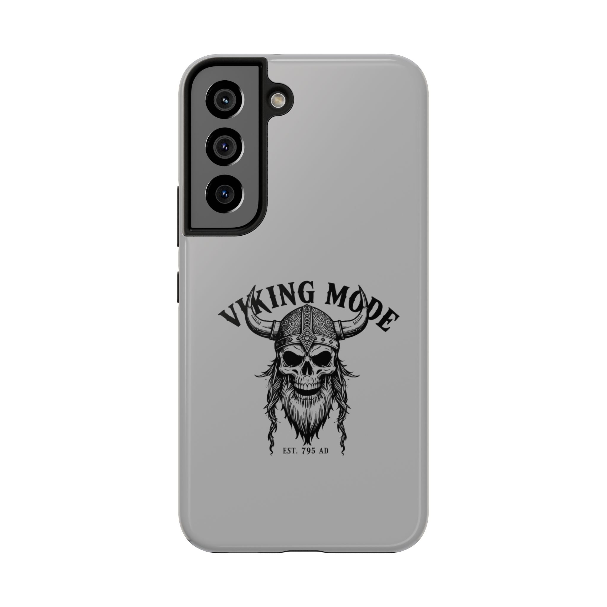 Viking Mode Skull Helmet phone case | Nordic warrior, est. 795 AD