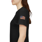 American Flag Kiss T‑Shirt – Patriotic USA Lip Print Tee for 4th of July