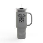 Viking Mode Skull helmet travel mug | 40oz insulated travel mug