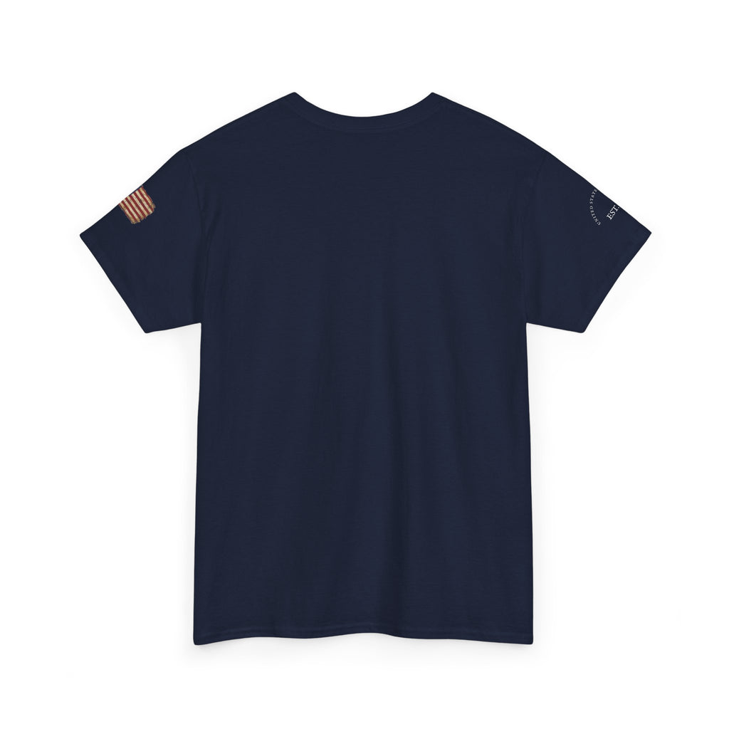 Marines Crayon Tee — “It’s okay, we can’t spell it either” Military Humor T-Shirt