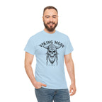 Viking Mode Skull Viking T-shirt | Norse Helmet Skull Graphic Tee
