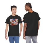 Patriotic Eagle American Flag T-Shirt — USA 1776 Military Tribute Tee