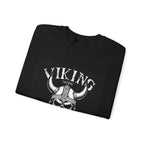 Viking Skull Helmet graphic Sweatshirt | Norse Viking Design