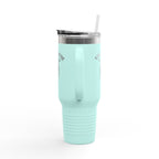 Viking Mode Skull helmet travel mug | 40oz insulated travel mug