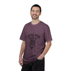 Viking Mode Skull Viking T-shirt | Norse Helmet Skull Graphic Tee