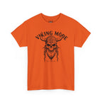 Viking Mode Skull Viking T-shirt | Norse Helmet Skull Graphic Tee