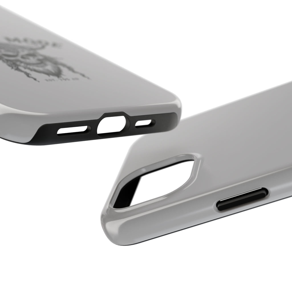 Viking Mode Skull Helmet phone case | Nordic warrior, est. 795 AD