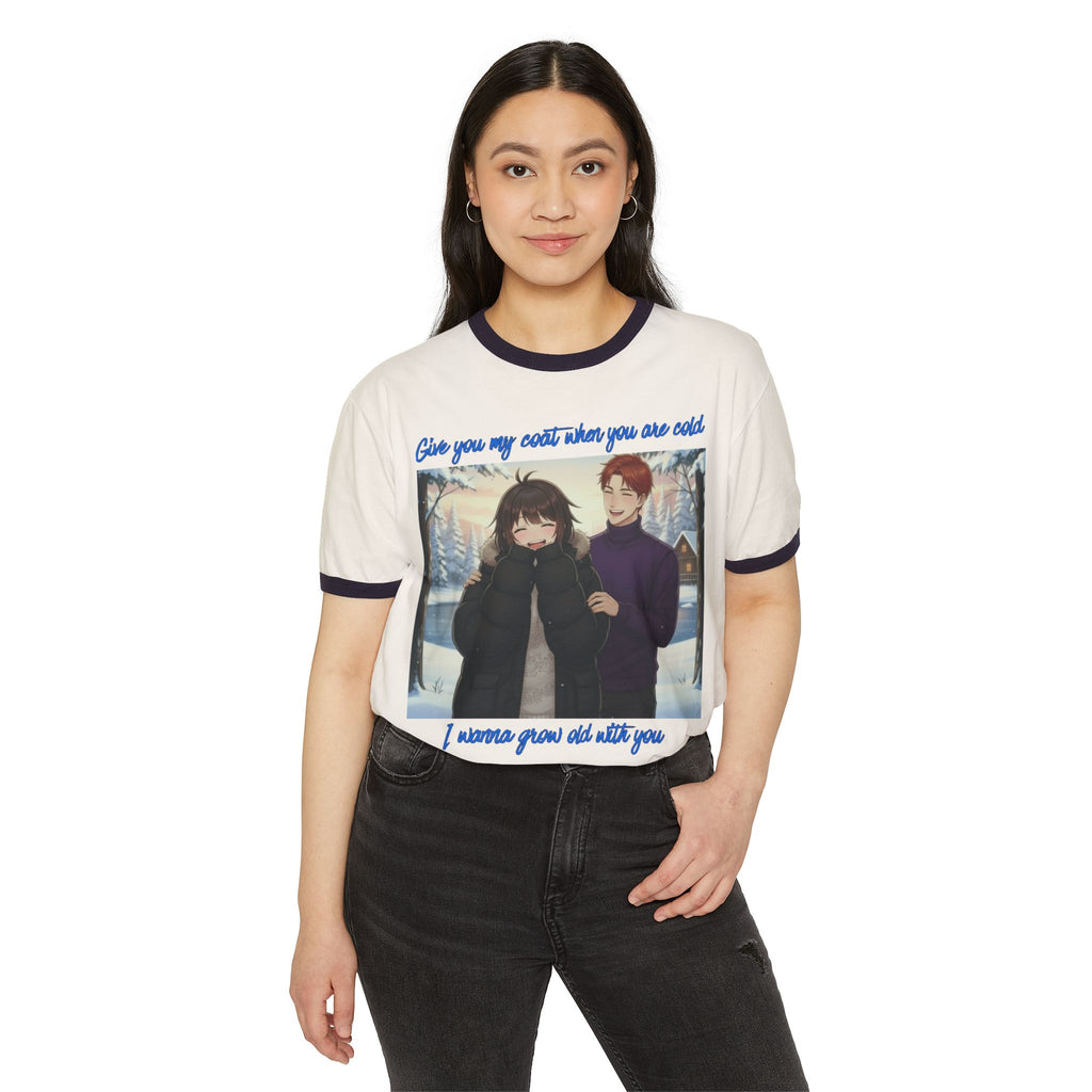 Give You My Coat When You Are Cold T-Shirt | I Wanna Grow Old With You | Wedding Singer