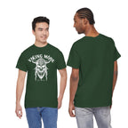 Viking Mode Skull Viking T-shirt | Norse Helmet Skull Graphic Tee