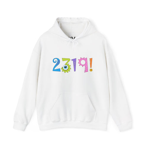 Colorful Monster Numbers 2319 Hoodie | Movie Quote