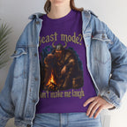 Viking Campfire T-Shirt — "Beast mode? Don’t make me laugh" Graphic Tee