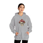 Mushroom Skull Hoodie — Gothic Mushroom Graveyard RIP Pullover