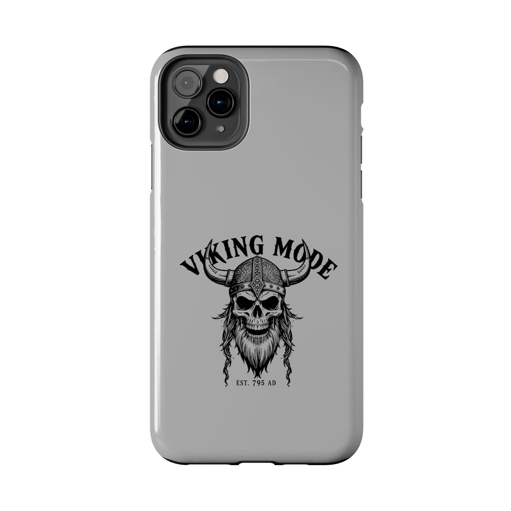 Viking Mode Skull Helmet phone case | Nordic warrior, est. 795 AD