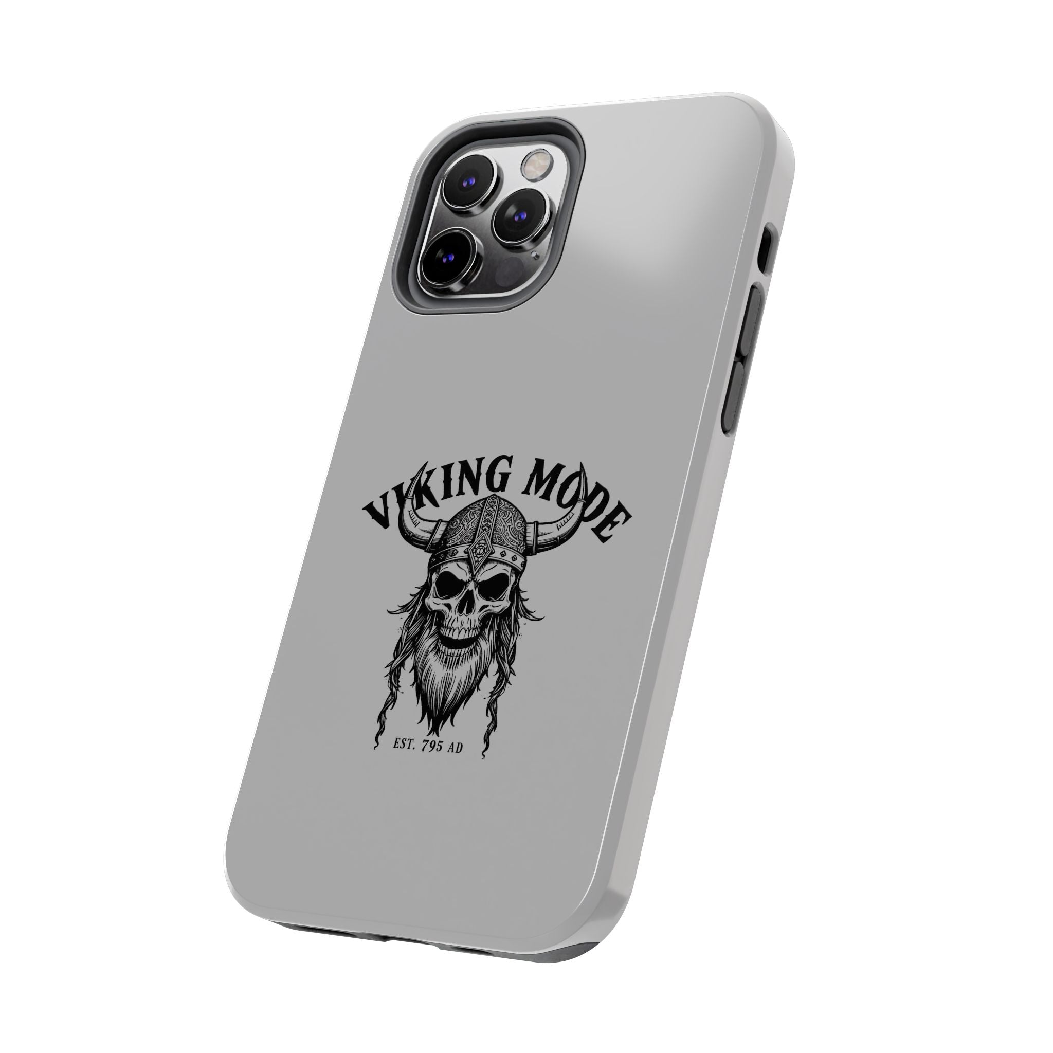 Viking Mode Skull Helmet phone case | Nordic warrior, est. 795 AD