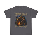 Viking Campfire T-Shirt — "Beast mode? Don’t make me laugh" Graphic Tee