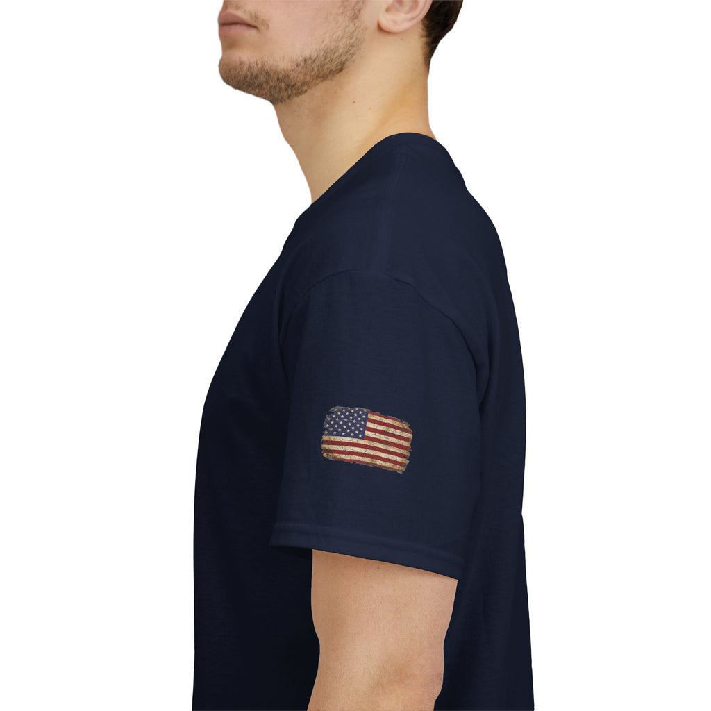 Marines Crayon Tee — “It’s okay, we can’t spell it either” Military Humor T-Shirt