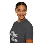 Graphic T-Shirt — "I Have a Low Tolerance for Stupidity" Bold Statement Tee