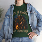 Viking Campfire T-Shirt — "Beast mode? Don’t make me laugh" Graphic Tee