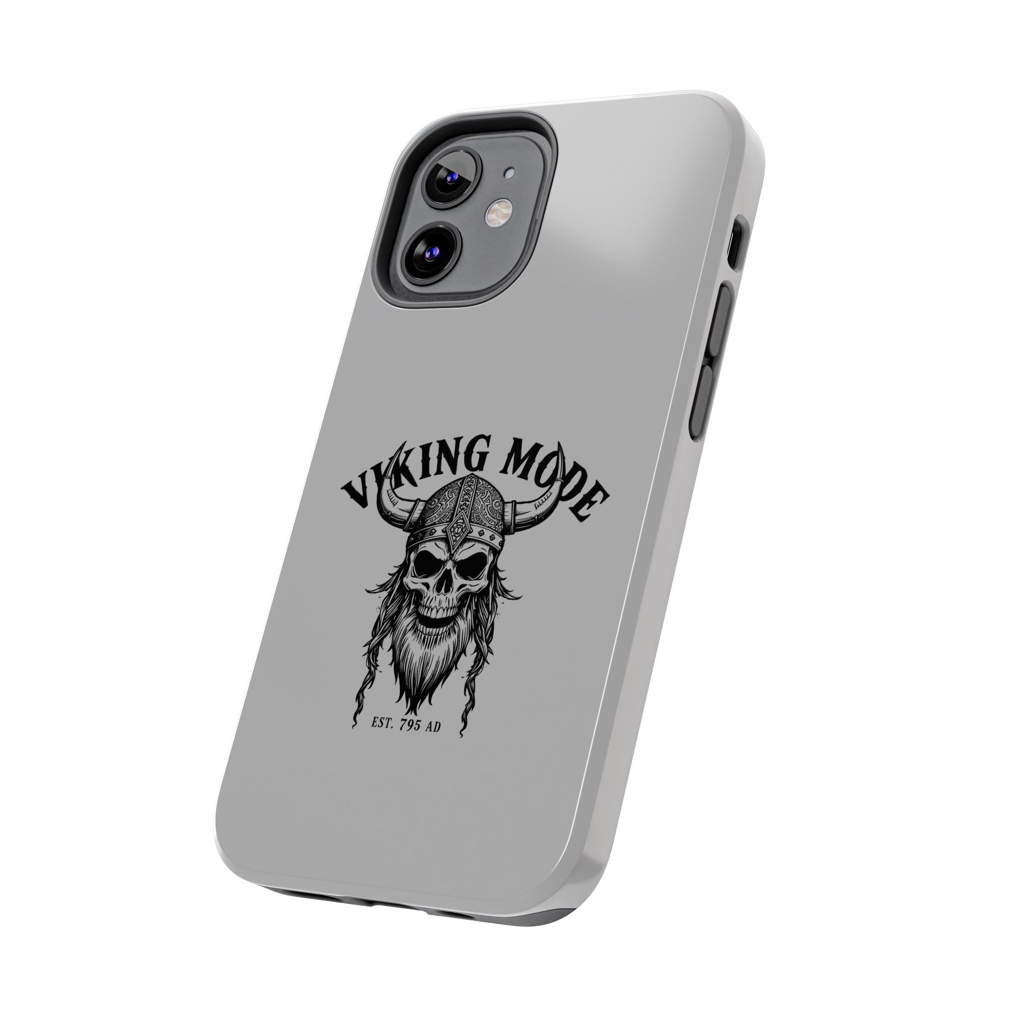 Viking Mode Skull Helmet phone case | Nordic warrior, est. 795 AD