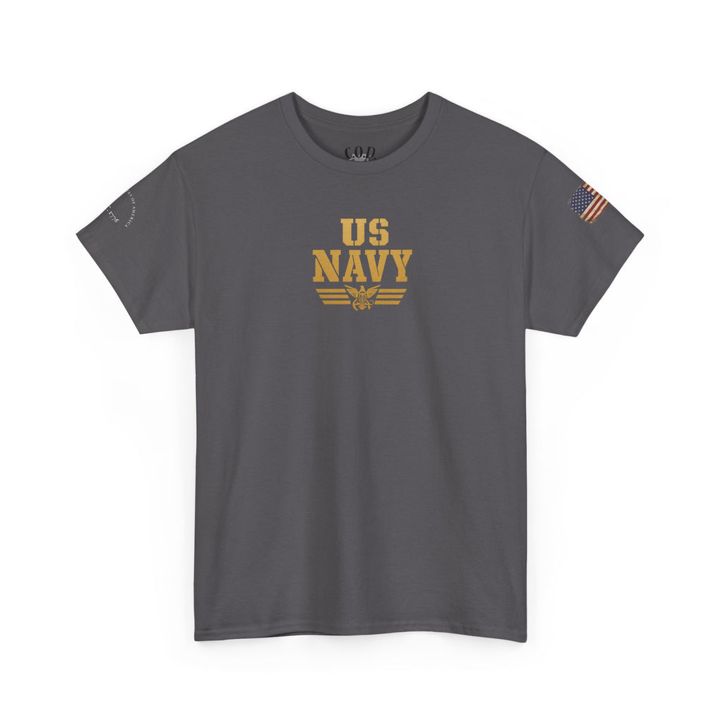 US Navy 'Shore Leave Today, Safety Brief Tomorrow' Graphic Tee