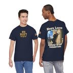 US Navy 'Shore Leave Today, Safety Brief Tomorrow' Graphic Tee