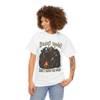 Viking Campfire T-Shirt — "Beast mode? Don’t make me laugh" Graphic Tee