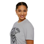 Viking Mode T-Shirt — Skull Horned Helmet Graphic