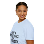 Graphic T-Shirt — "I Have a Low Tolerance for Stupidity" Bold Statement Tee