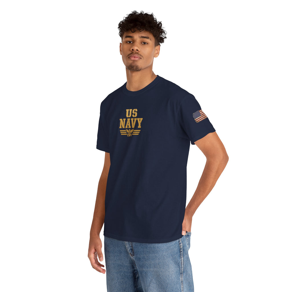 US Navy 'Shore Leave Today, Safety Brief Tomorrow' Graphic Tee